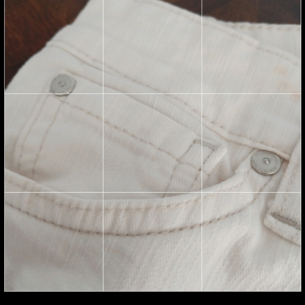 Nine West Cream Boot Cut Jeans - Picture 6 of 7